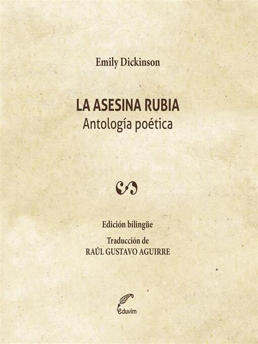 Title details for La asesina rubia by Emily Dickinson - Available